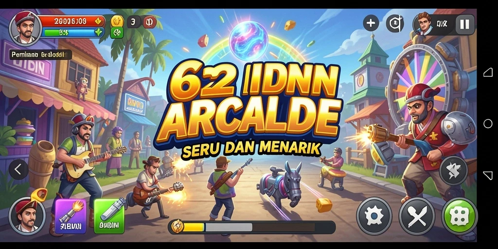 Tampilan gameplay menarik dari 62IDN dengan grafis menawan.