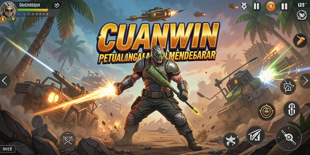 Gameplay seru dan mendebarkan dari CUANWIN dalam aksi.