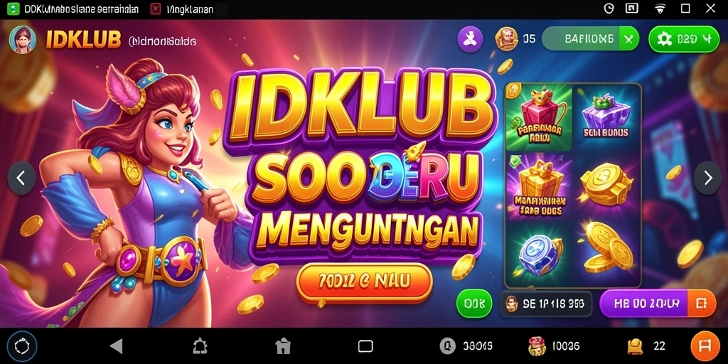 Gameplay menarik dari IDKLUB dengan berbagai slot seru.