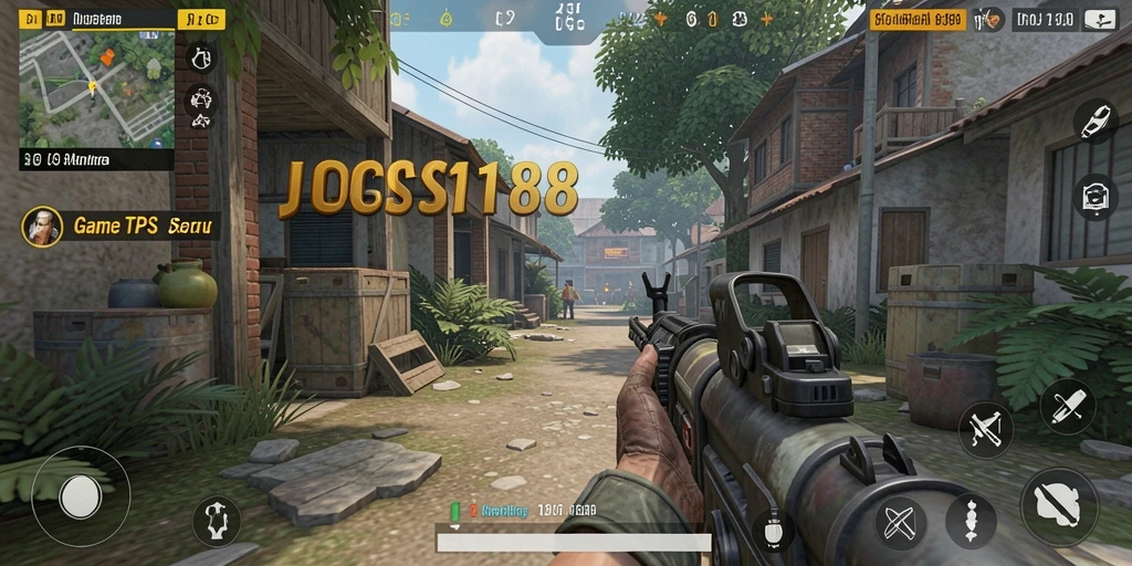 Gameplay seru JOSS188 dengan aksi tembak-menembak yang intens.