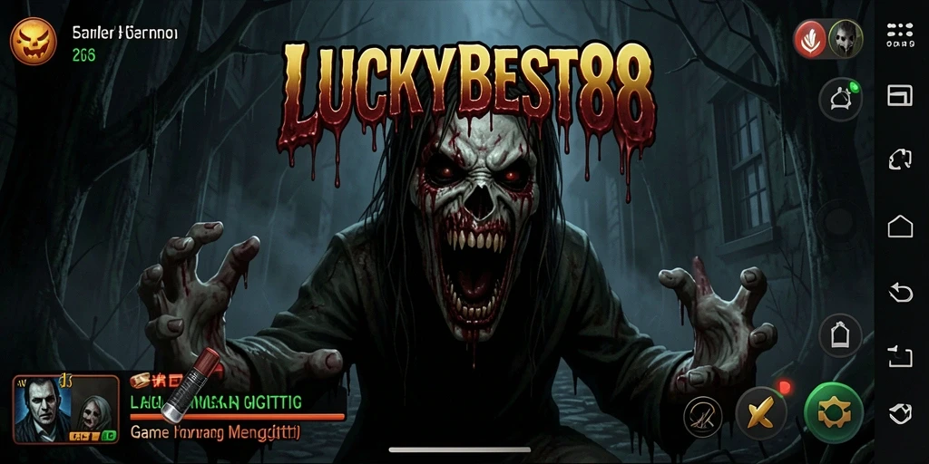 Tangkapan layar dari gameplay LUCKYBEST88 yang mencekam dan menegangkan.