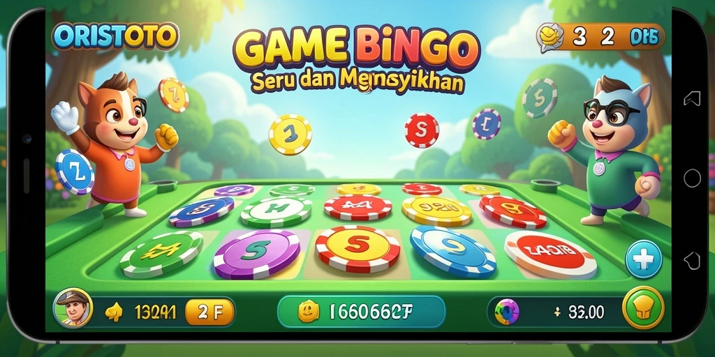 Tangkapan layar terbaru dari gameplay Bingo di ORISTOTO.