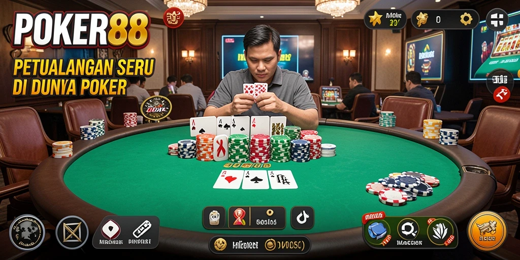 Gameplay seru POKER88 dengan elemen petualangan yang menarik.