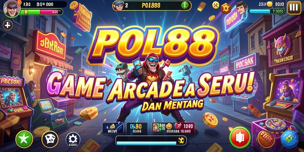 Tampilan gameplay seru POL88 saat melawan rintangan.