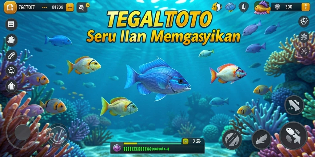 Screenshot yang menampilkan aksi seru TEGALTOTO.